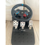 Volante Logitech G29 + Pedalera + Soporte Plegable