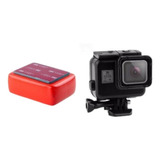 Caixa Estanque Preta Para Gopro Hero 6 7 Black Boia Traseira