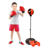 Set De Boxeo Infantil, Con Guantes. Altura Regulable - 11772