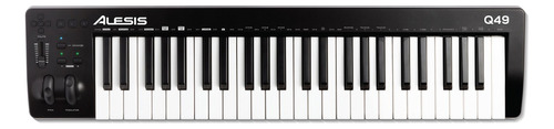 Teclado Midi Alesis Q49 Mkii Usb 49 Teclas