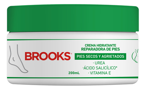  Crema Hidratante De Pies Brooks 200ml