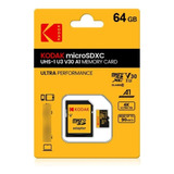 Cartão Memória Micro Sd 64gb Classe 10 Kodak 100% Original