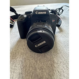  Canon Eos Rebel T7i Dslr Cor  Preto  + Componentes