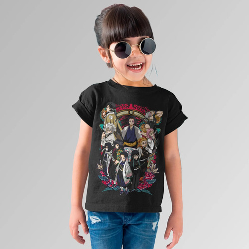Playera Para Niño Demon Slayer Infantil Anime