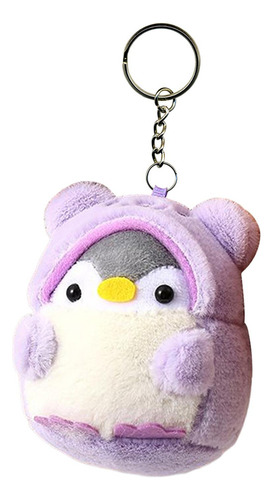 Llavero De Pingüino De Peluche, Accesorios Para Bolsos