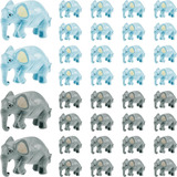 Deekin 60 Pcs Figuras De Elefante En Miniatura Mini Resina F