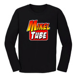 Remeras Mikel Tube 100% Algodón Mangas Largas