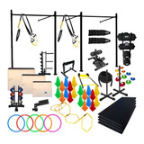 Super Kit Funcional Power Rack Fortalecimento Academia