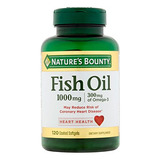 Nature's Bounty 300 Mg Aceite De Pescado Omega-3 1000 Mg Cá