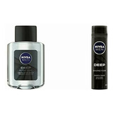 Nivea Men After Shave Loción Después De Afeitar Deep,