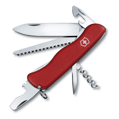 Cuchillo Victorinox Forester rojo de 12 funciones | Meses sin interés