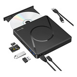 Unidad De Dvd Externa Phixero Para Portátil, Cd/dvd Usb 3.0 