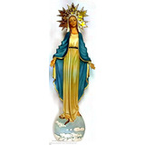 Virgen Milagrosa 44x19 Cm Virgen Vírgenes Figart