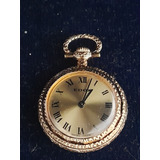 Reloj Vintage De Bolsillo Edox A Cuerda