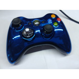 Control Original Xbox360 Blue Chrome
