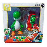 Figura Yoshi O Donkey Kong  + Kart Colección