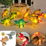 Cadena De Luces Led Con Forma De Dinosaurio De 2 M Y 10 PuLG