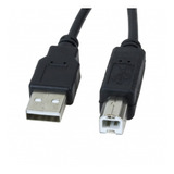 Cable Usb Impresora 3 Mts Carga Y Datos Teclado Lector Barra