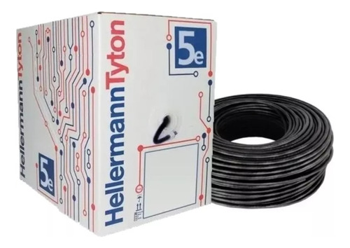 Cable De Red 5e Utp Hellerman Tyton 100% Cobre