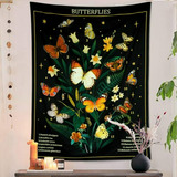 Tapestry Mariposa Vintage Vertical (30  X 40 )