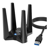 Adaptador Wifi Usb 6 Compatible Con Windows 11/10.