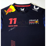 Jersey Autografiado Sergio Checo Perez Red Bull Formula 1 Gp