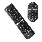 Controle Remoto Compatível C/ LG Smart Tv Netflix E Amazon