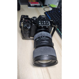 Câmera Panasonic Lumix Gh5 Usada Com Adaptador Canon
