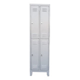 Guardarropas Metal 4 Puertas Cortas Angostas - Lockers Nfb