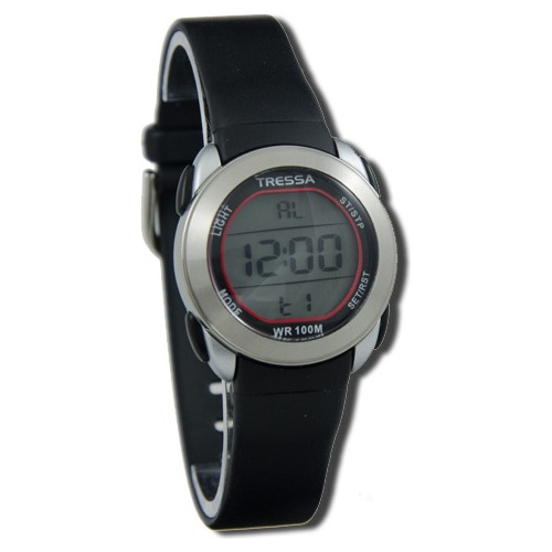 Reloj Tressa Digital Nene Niño Sumergible Luz Alarma Mirko