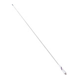 Antena De Vhf Glomex 0,95cm Inox Com Suporte Em Nylon