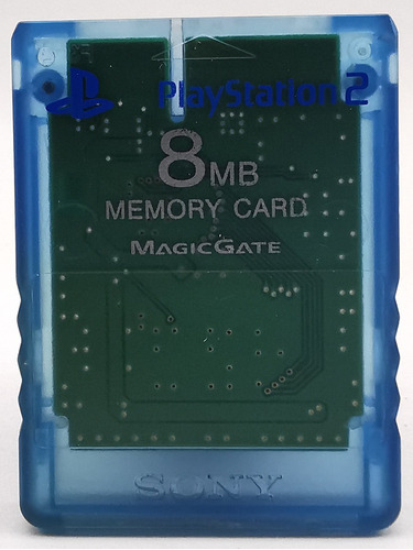 Memory Card Ps2 Azul 8mb Magicgate Original * R G Gallery