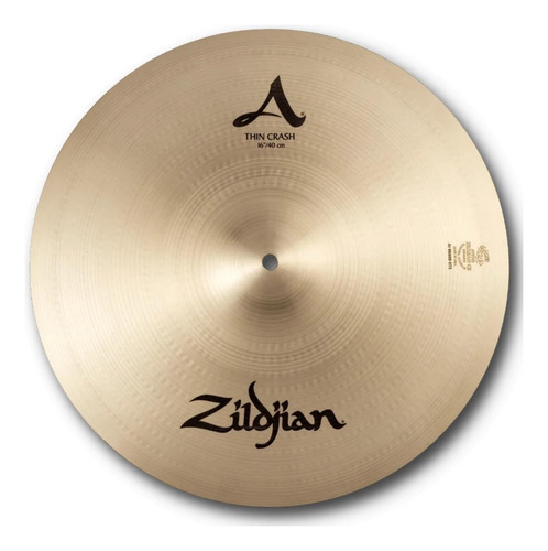 Platillo Thin Crash 16 A0223 Zildjian.