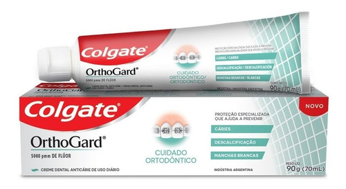 Colgate Orthogard Crema Dental Cuidado Ortodóntico 90g