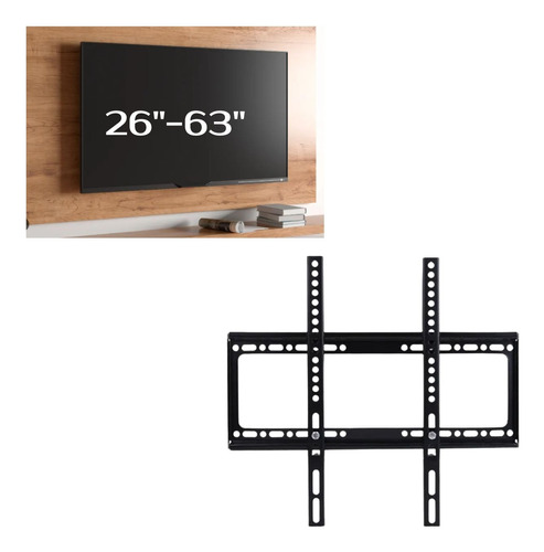 Soporte Base De Pared Para Tv Pantalla Monitores Ajustable