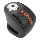 Candado Disco Moto Kovix Kns6 Pin 6mm Con Alarma 120db Negro