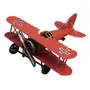 Modelo De Avión Vintage, Escultura Retro De Metal, Avión
