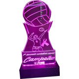 Luminária 3d Troféu 3d Personalizado