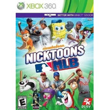 Jogo Nicktoons Mlb Xbox 360 Midia Fisica Microsoft 2k Play