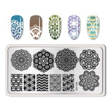 Born Pretty Mayoristas Lote Placas Stamping Sugar Nicole X10