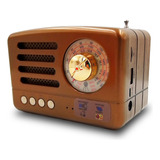 Radio Bocina Bluetooth Recargable Portatil Vintage Retro