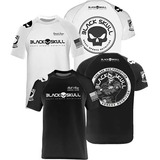Kit 2x Camisa Black Skull Modelo Do Bope Original