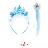 Conjunto De Cintillo Y Varita De Hada Frozen