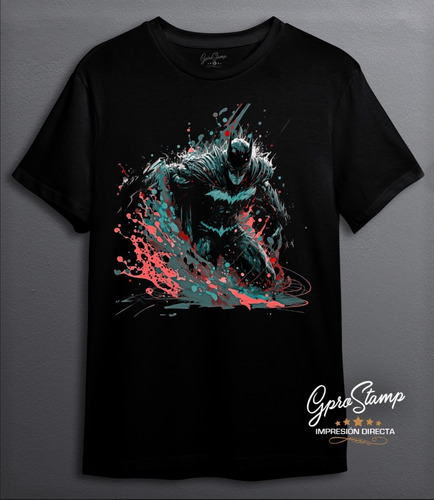 Polera Batman Pintura - Gprodis