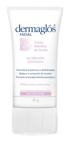 Dermaglós Crema Nutritiva De Noche Piel Seca 50gr