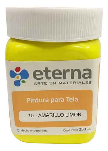 Pintura Para Tela Eterna 250 Ml X Unidad