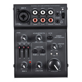 Ammoon Age03 5 Canales Mini Mic-line Mezclador Mezclador De