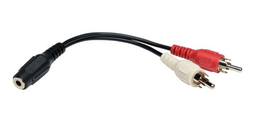 Cable Adaptador Divisor En ''y'' Tripp Lite 2x Rca - 3.5 Mm 