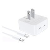 Cargador Turbo 35w Original Para iPhone 11 12 13 14 + Cable!