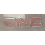Emblema Gmc Rojo Prisma Mediano 